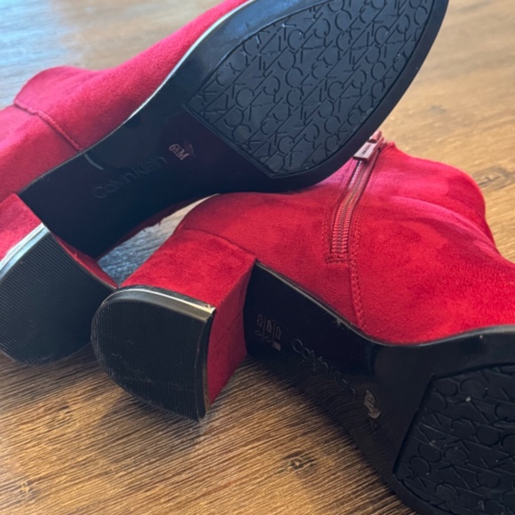 Calvin Klein Suede Ankle boots - Picture 6 of 12